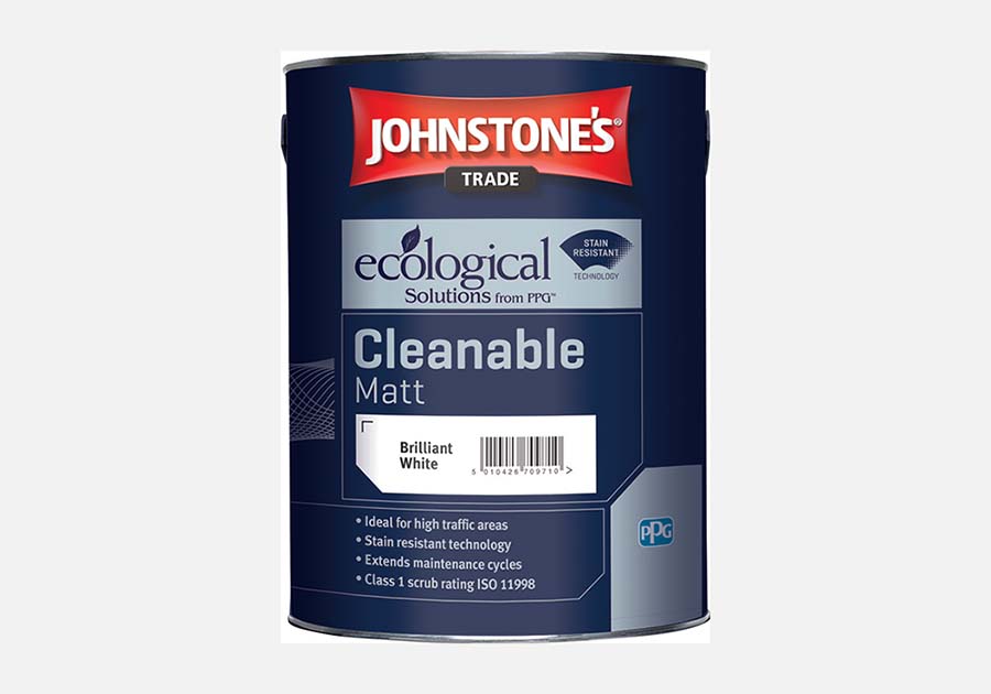 Johnstone’s Cleanable Matt Emulsion Painting and Decorating News