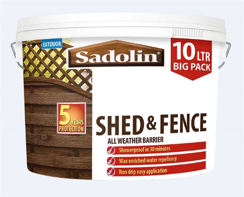 New Sadolin Shed & Fence woodstain Painting and Decorating News