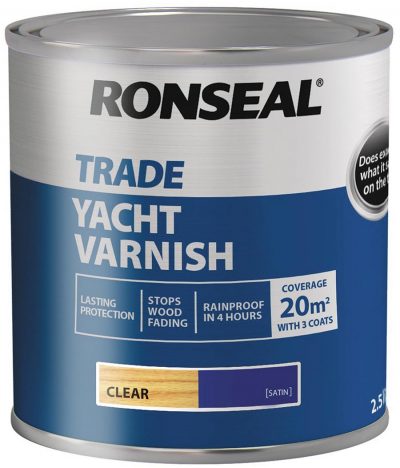 Ronseal adds Yacht Varnish 1