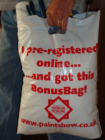 Paint Show Bonus Bag