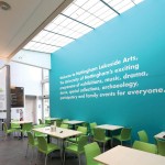 Johnstone’s Trade has played an integral role in an extensive cyclical maintenance project at the D H Lawrence Pavilion at Nottingham Lakeside Arts