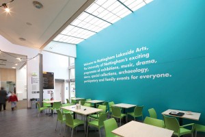 Johnstone’s Trade has played an integral role in an extensive cyclical maintenance project at the D H Lawrence Pavilion at Nottingham Lakeside Arts