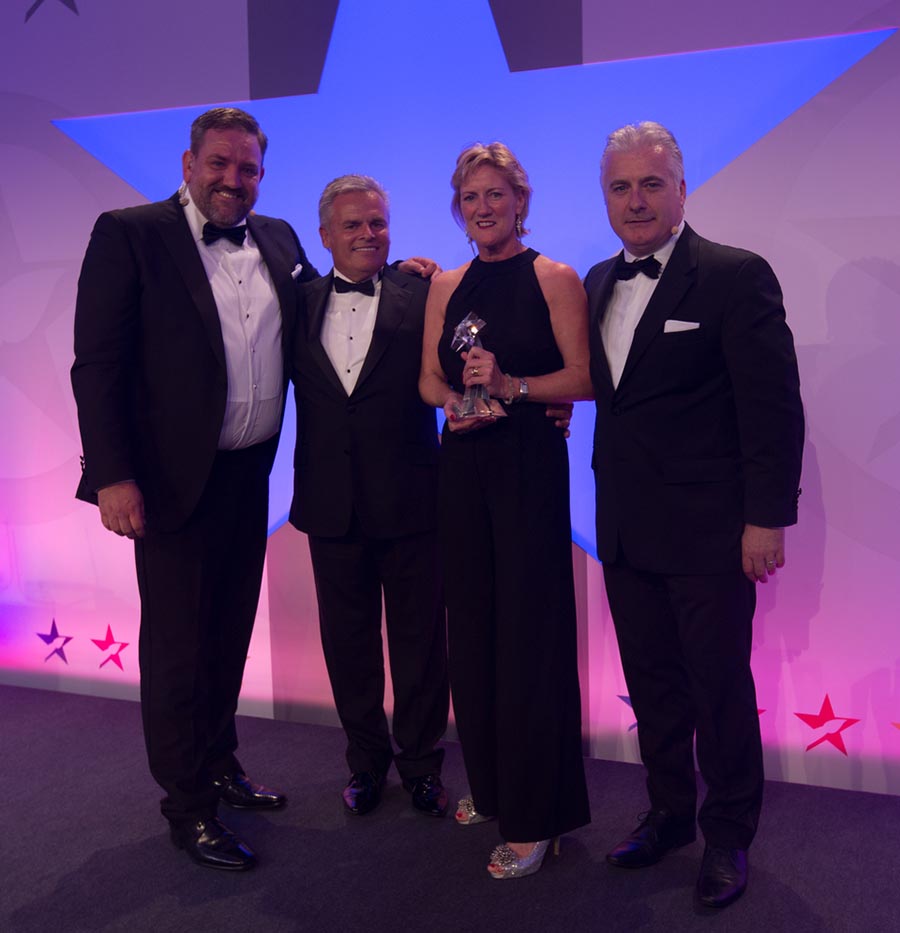 Claire Haines from Haines Painting and Decorating with representatives