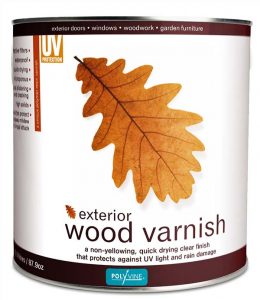 exterior wood varnish 2-5 litre
